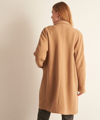 Lina camel straight wool coat PhotoZ | 1-2-3