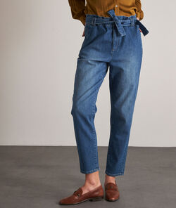 Barbara cotton paperbag jeans PhotoZ | 1-2-3