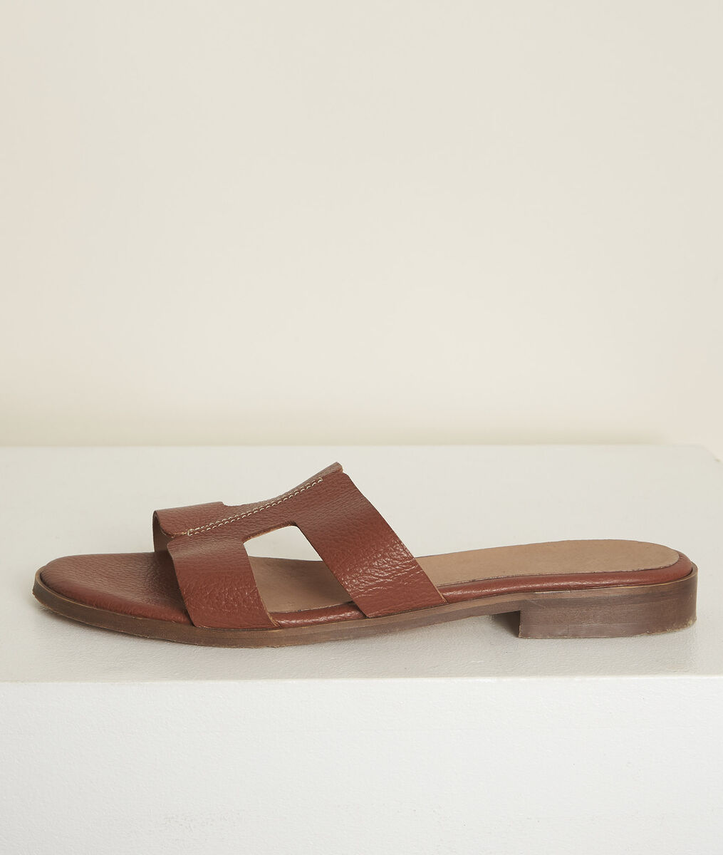 Jessica leather mules | 1-2-3 Jessica leather mules PhotoZ | 1-2-3