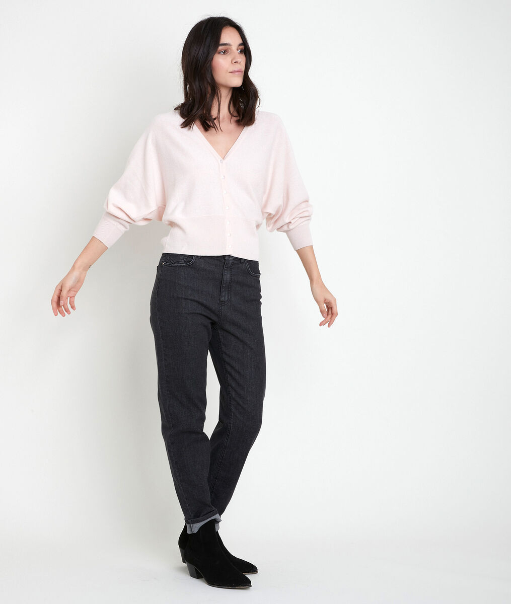 ALDO powder-coloured recycled polyamide cardigan | 1-2-3 ALDO powder-coloured recycled polyamide cardigan PhotoZ | 1-2-3