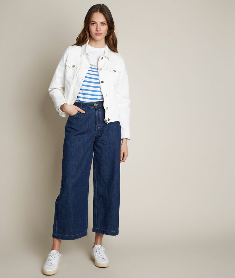 Raphael striped t-shirt blackcurrant.