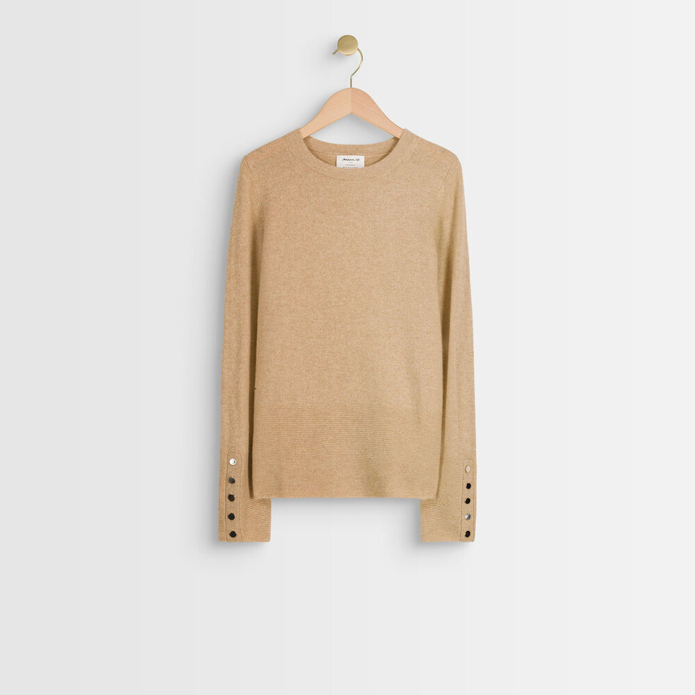 River camel cashmere pullover camel clair.