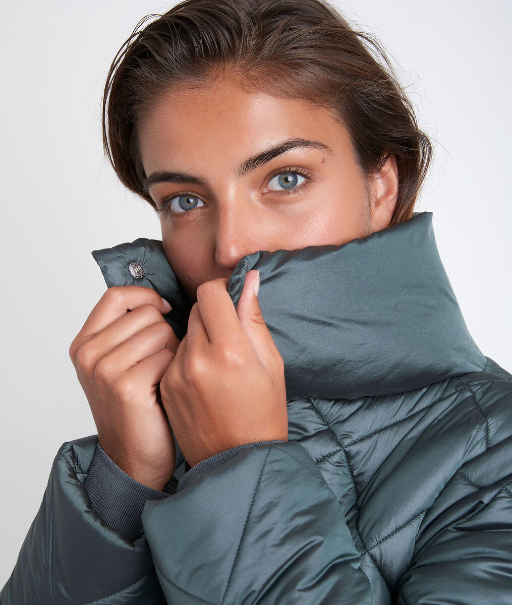 Bemi high neck short down jacket | 1-2-3 Bemi high neck short down jacket PhotoZ | 1-2-3