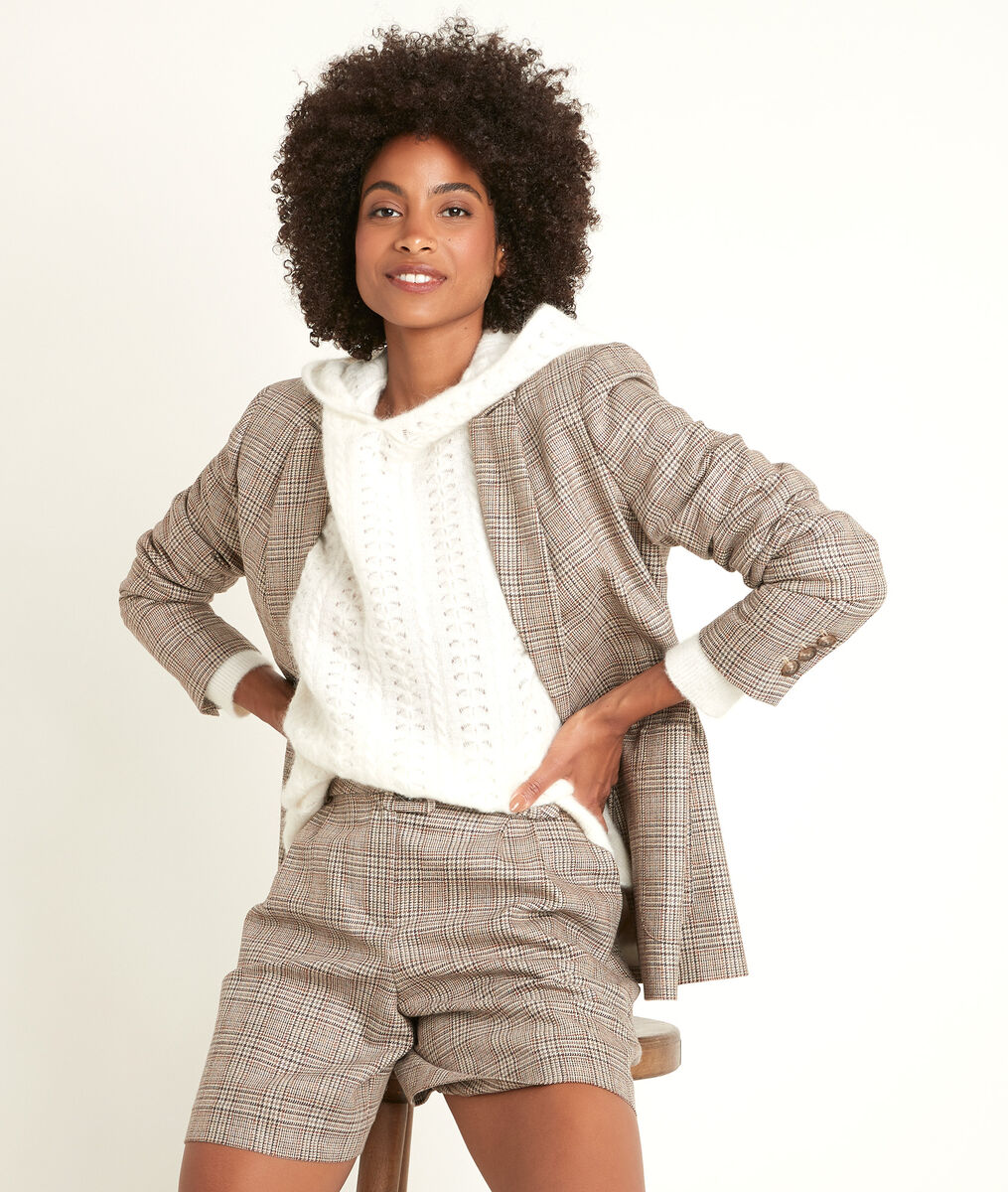 Raquel ecru hooded pullover | 1-2-3 Raquel ecru hooded pullover PhotoZ | 1-2-3