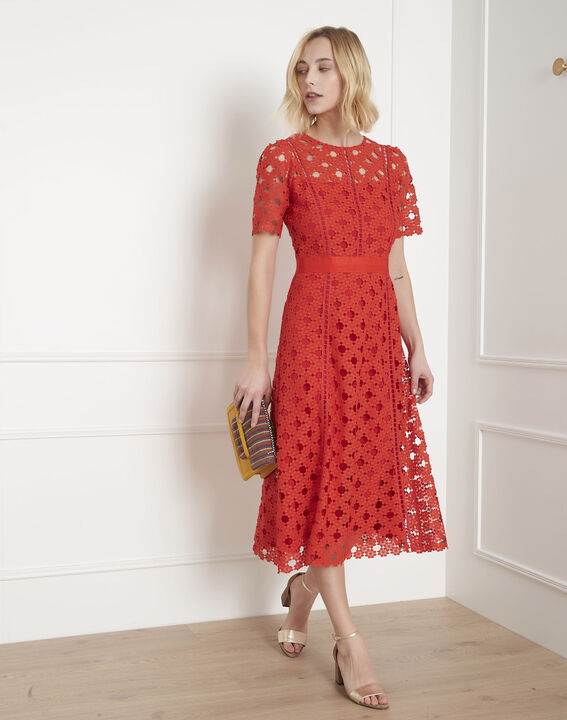 Heaven red lace dress | 1-2-3 Heaven red lace dress PhotoZ | 1-2-3