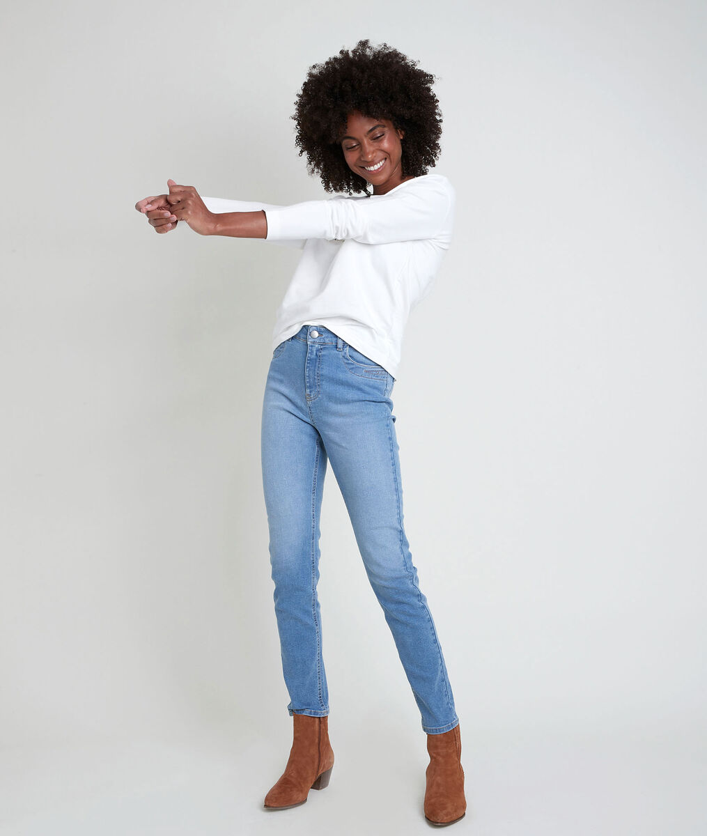 The iconic SUZY pure-bleached slim-fit jeans | 1-2-3 The iconic SUZY pure-bleached slim-fit jeans PhotoZ | 1-2-3