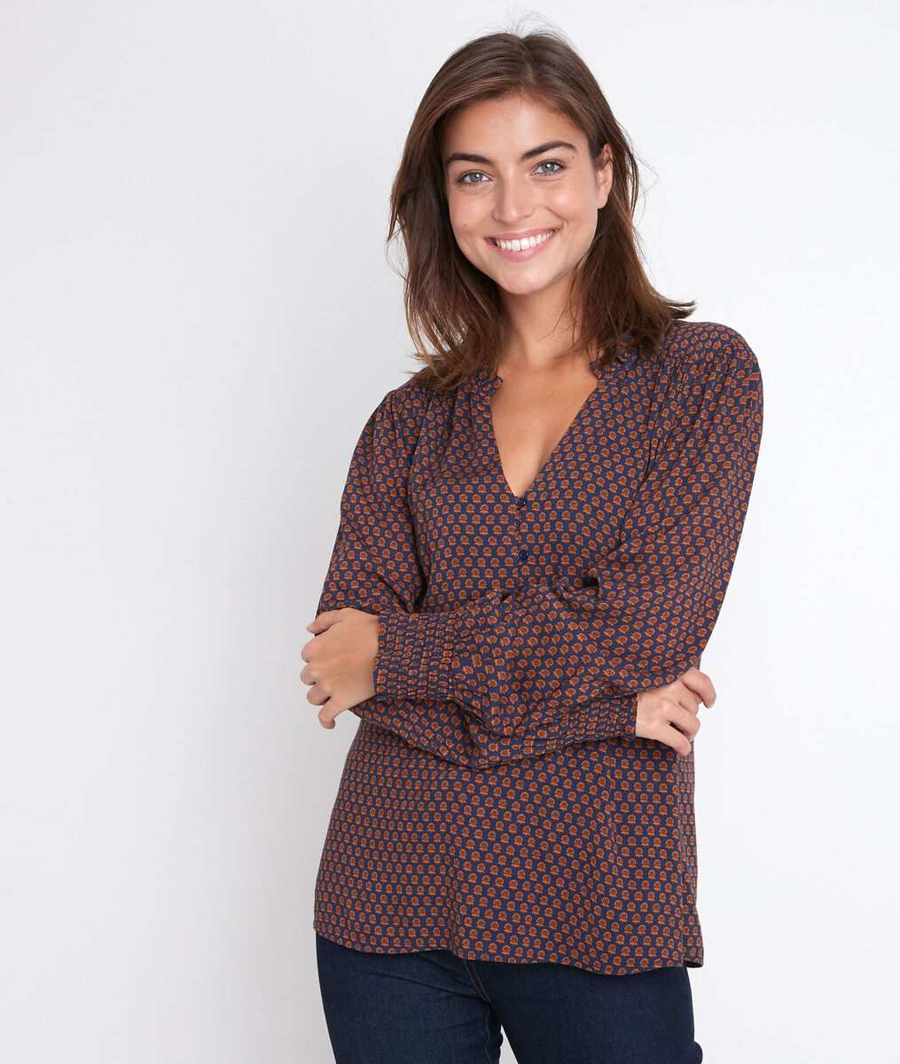 Jamie printed blouse | 1-2-3 Jamie printed blouse PhotoZ | 1-2-3