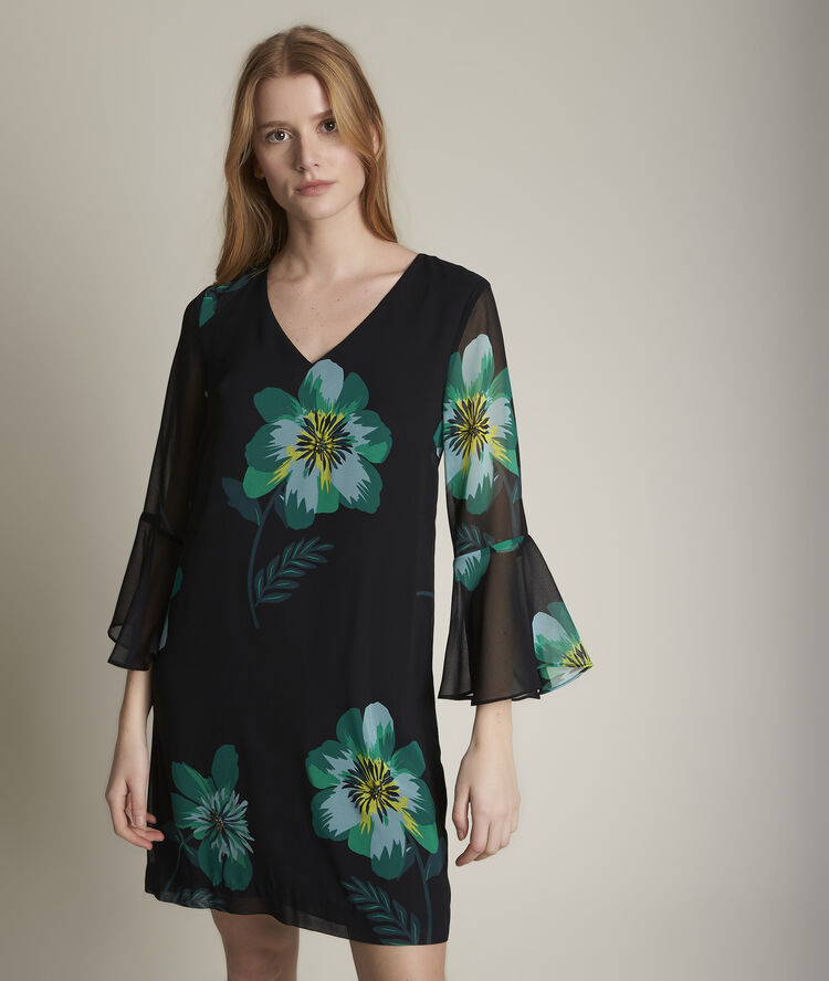 Astrid printed dress cypress.