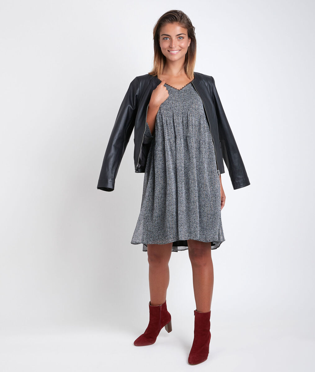 Noce lurex printed dress | 1-2-3 Noce lurex printed dress PhotoZ | 1-2-3