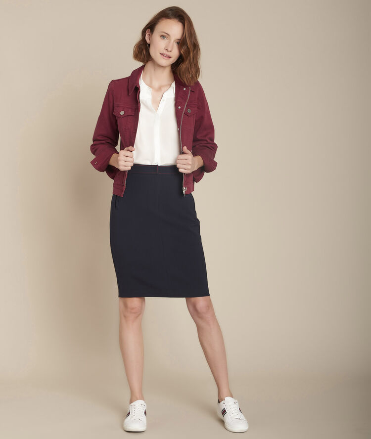 Maria ecru silk blouse ecru.