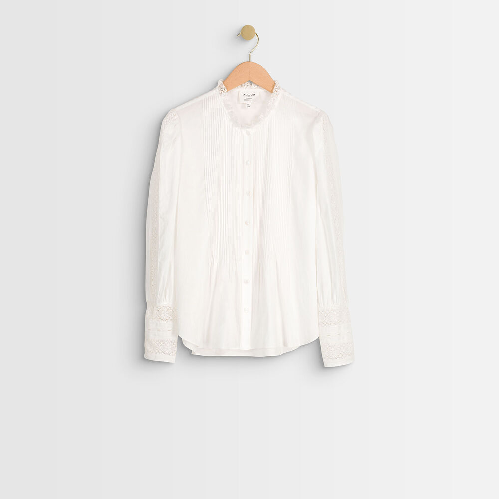 Jena lace blouse ecru.