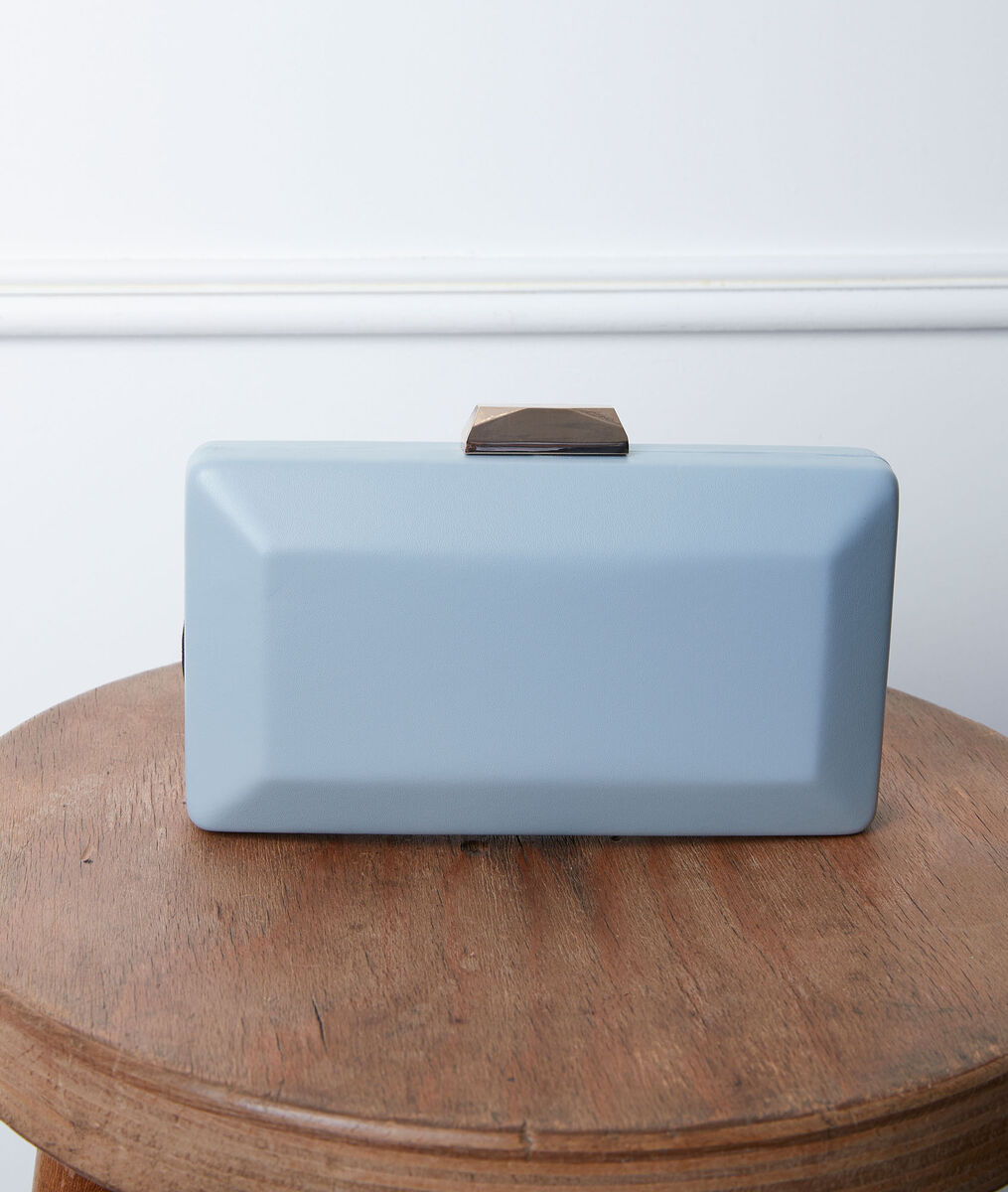 Daphné blue clutch bag | 1-2-3 Daphné blue clutch bag PhotoZ | 1-2-3