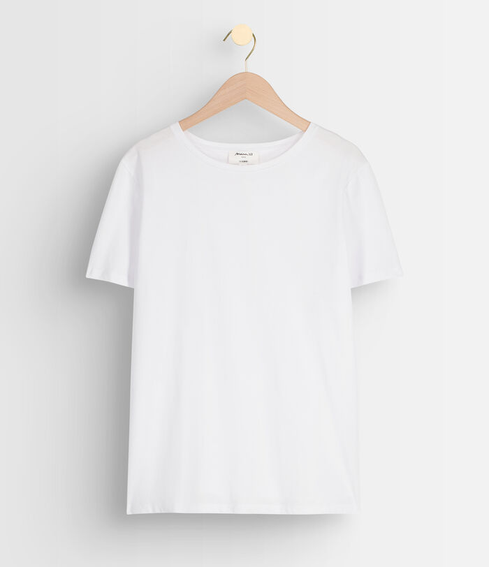 MARTIN white organic cotton T-shirt PhotoZ | 1-2-3