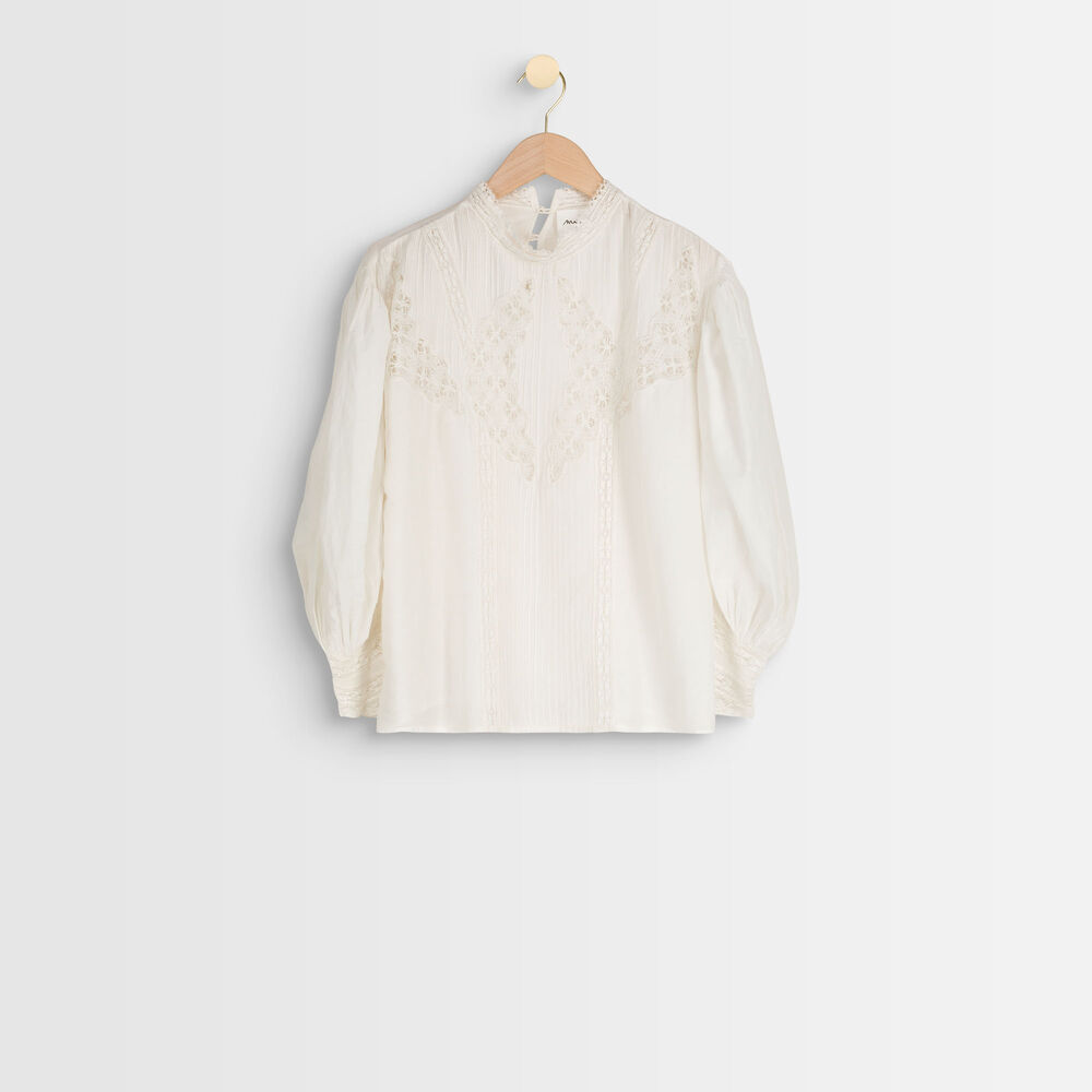 Temini lace blouse ecru.