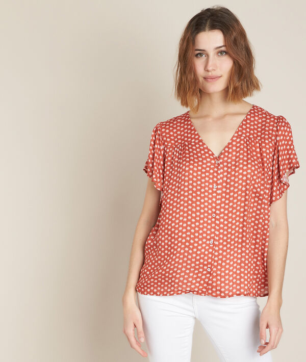 Elou printed blouse | 1-2-3 Elou printed blouse PhotoZ | 1-2-3
