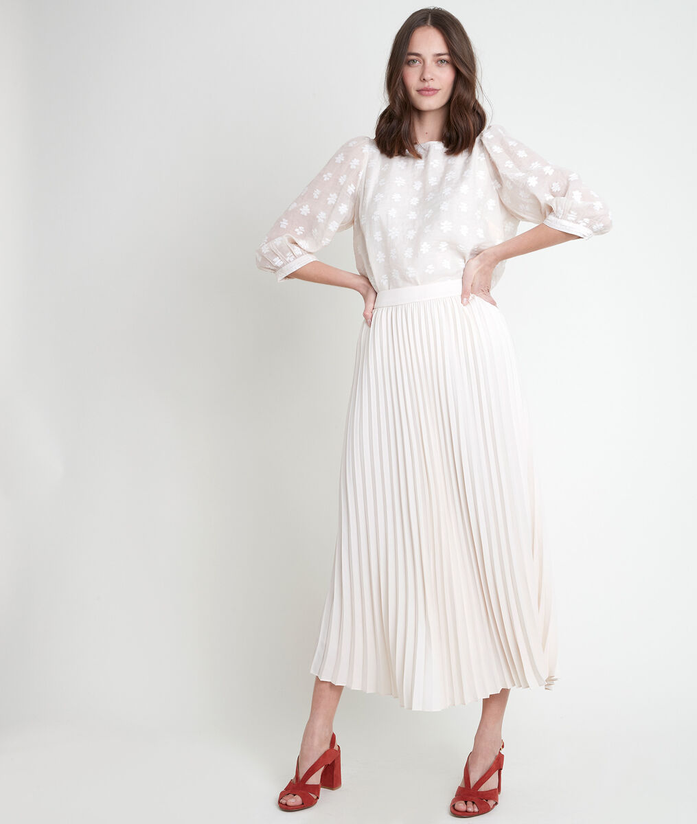 Gina pleated maxi skirt | 1-2-3 Gina pleated maxi skirt PhotoZ | 1-2-3