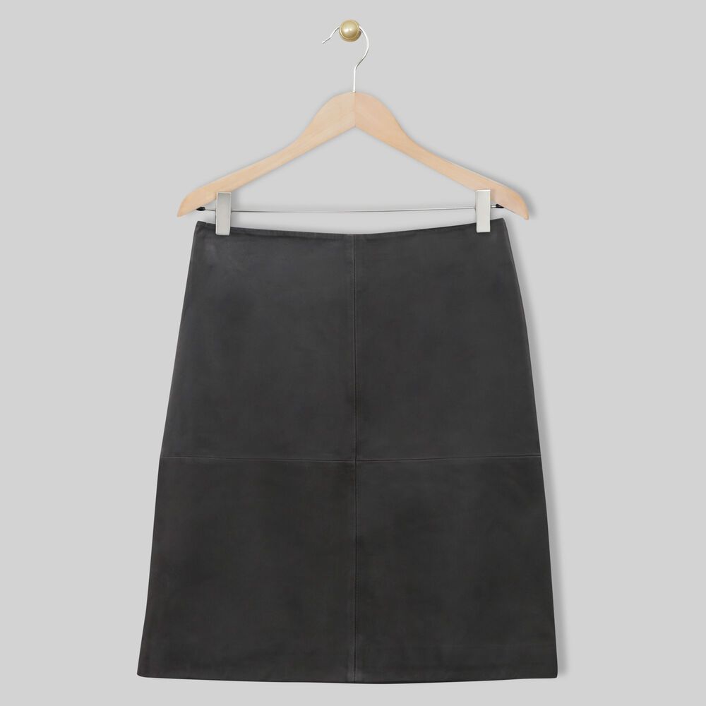 Bossa leather skirt black.