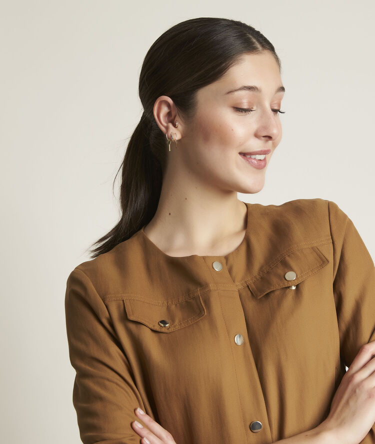 London camel short jacket camel.