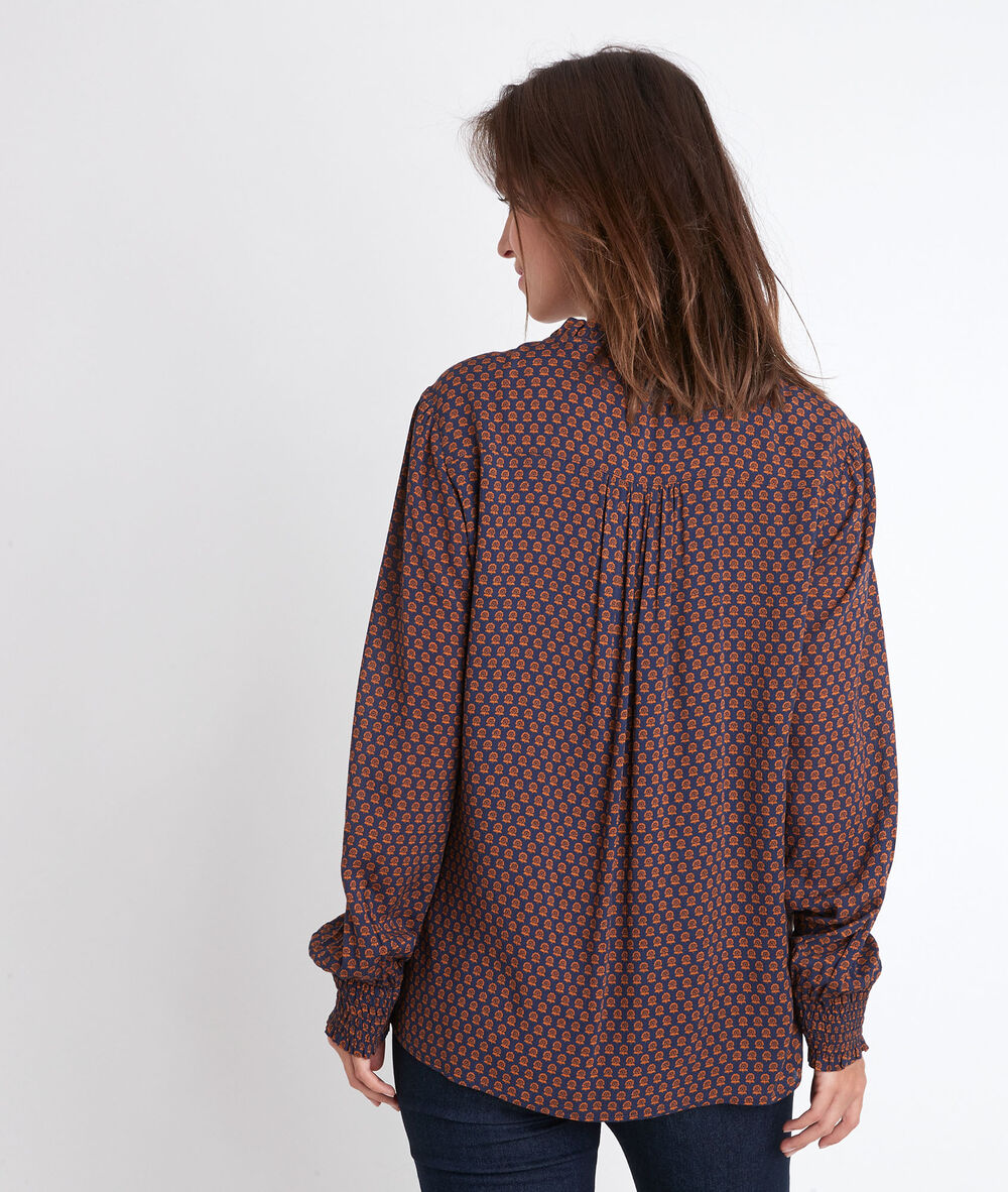 Jamie printed blouse marine.