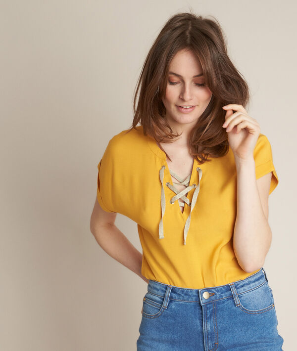Reeme saffron T-shirt | 1-2-3 Reeme saffron T-shirt PhotoZ | 1-2-3