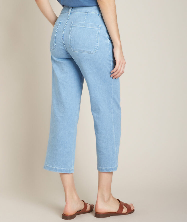 Anita cropped jeans double stone.