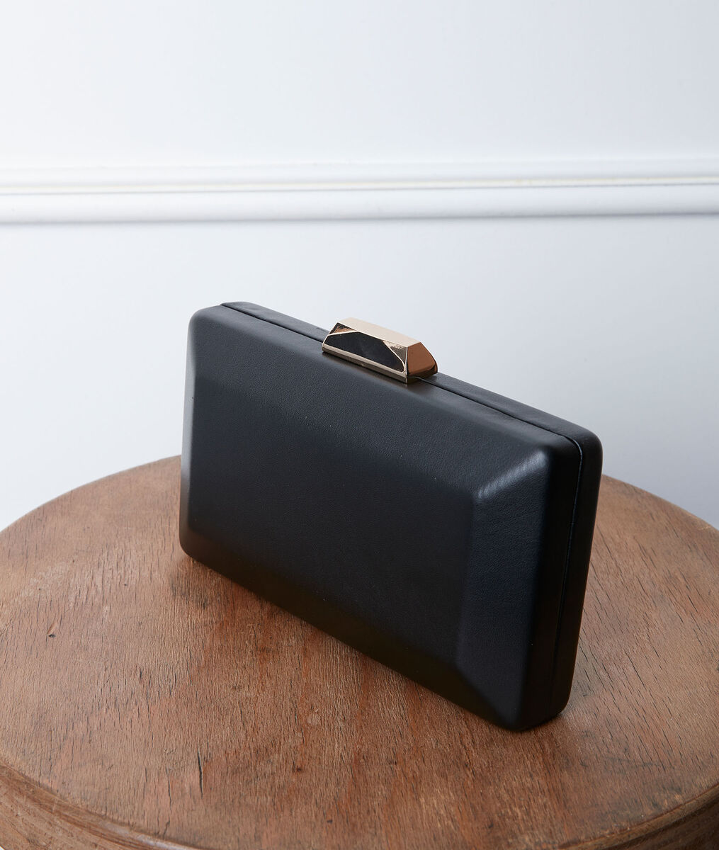 Daphné black clutch bag | 1-2-3 Daphné black clutch bag PhotoZ | 1-2-3