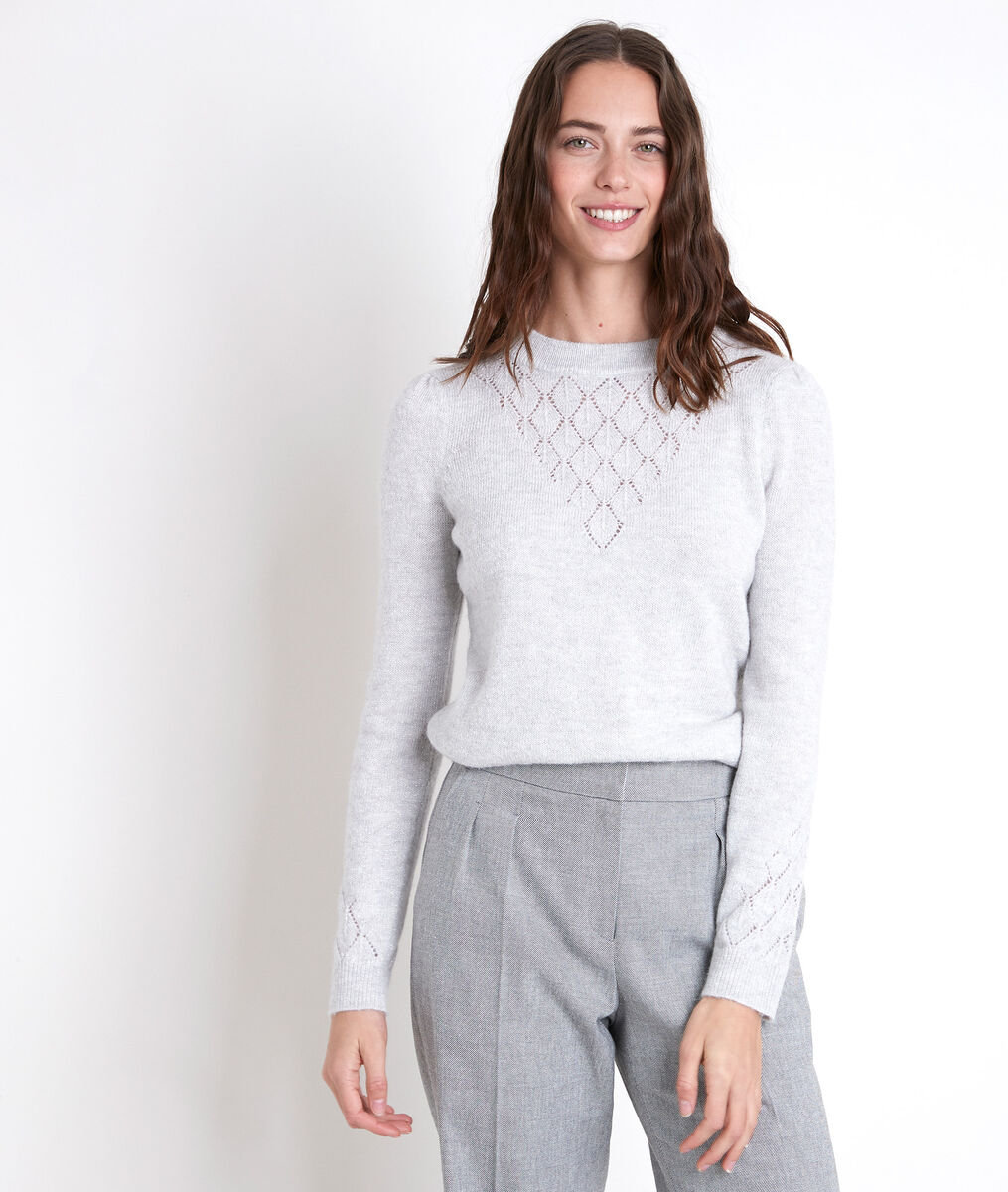 ALECK grey wool blend jumper | 1-2-3 ALECK grey wool blend jumper PhotoZ | 1-2-3