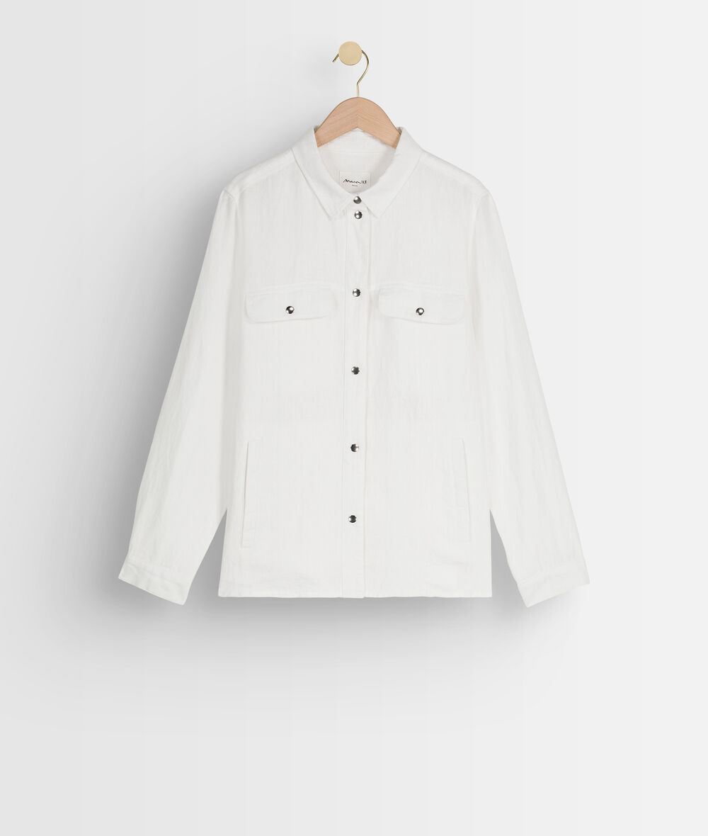 Fanilo white linen shirt PhotoZ | 1-2-3