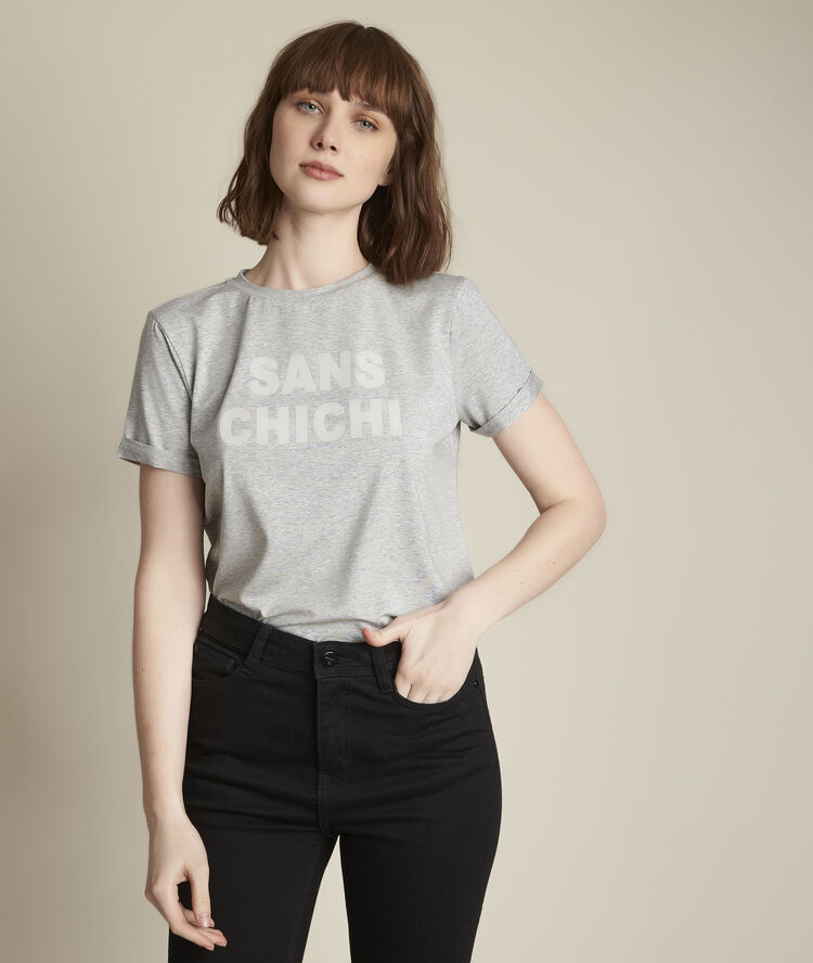 Rebelle slogan t-shirt cinnamon.