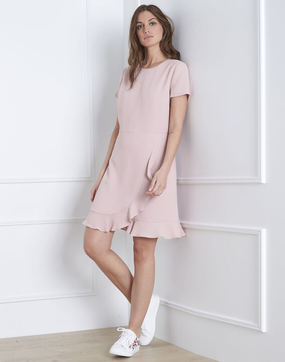 Lison ruffles compact colour powder dress | 1-2-3 Lison ruffles compact colour powder dress PhotoZ | 1-2-3
