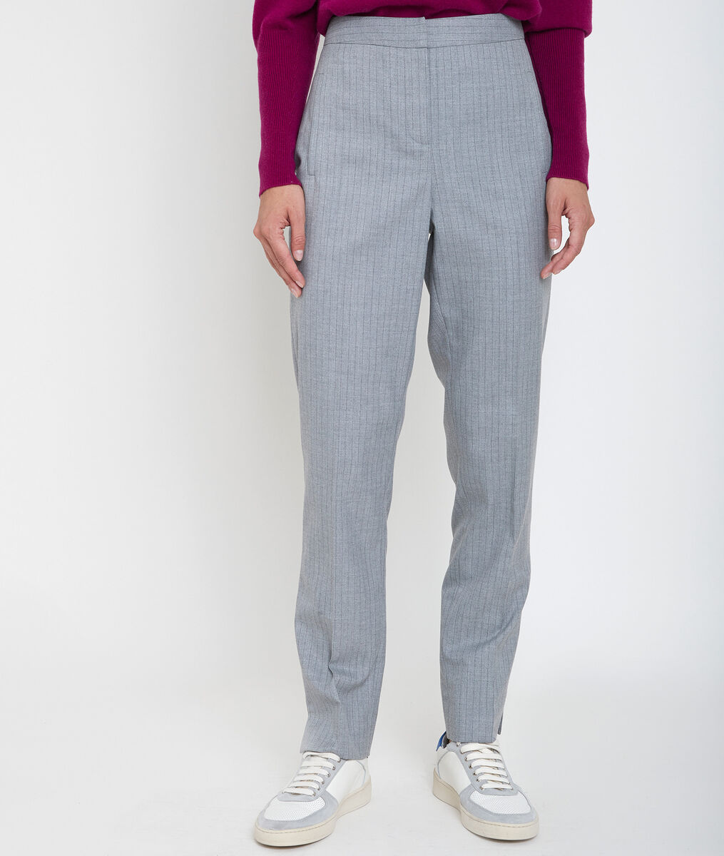 Lara striped tapered-leg trousers | 1-2-3 Lara striped tapered-leg trousers PhotoZ | 1-2-3