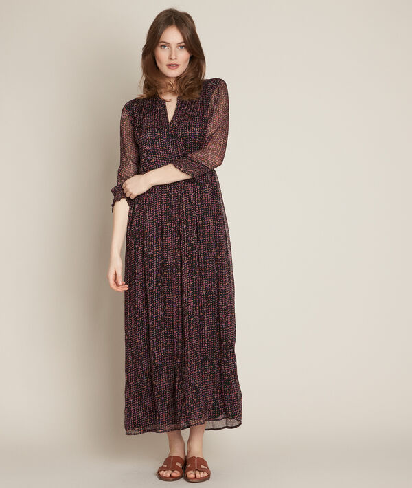 Libra floral print maxi dress | 1-2-3 Libra floral print maxi dress PhotoZ | 1-2-3