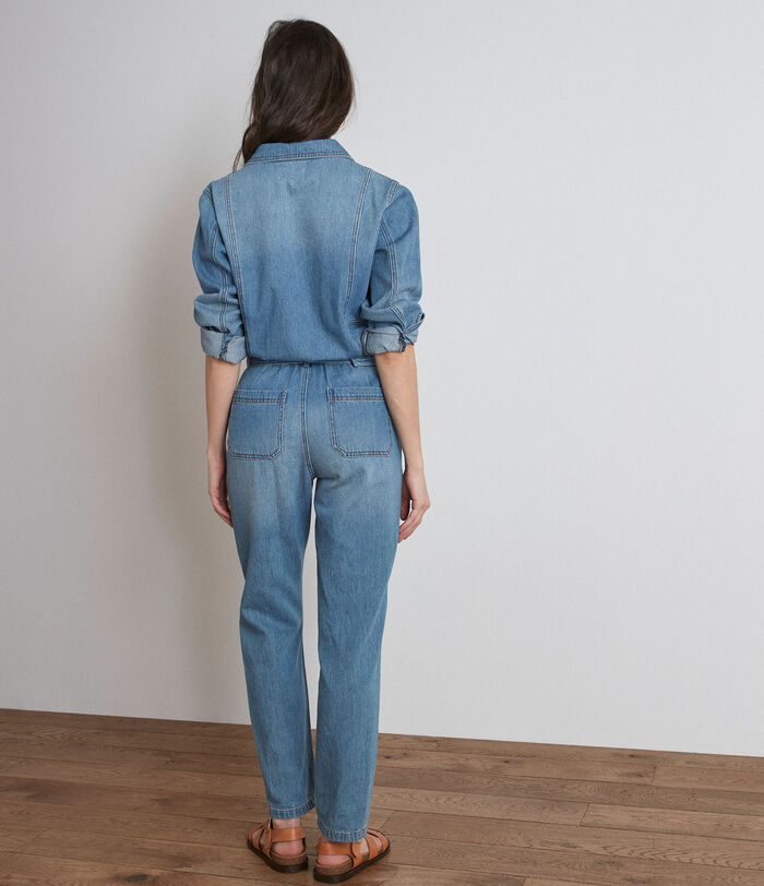 Sadie denim jumpsuit PhotoZ | 1-2-3