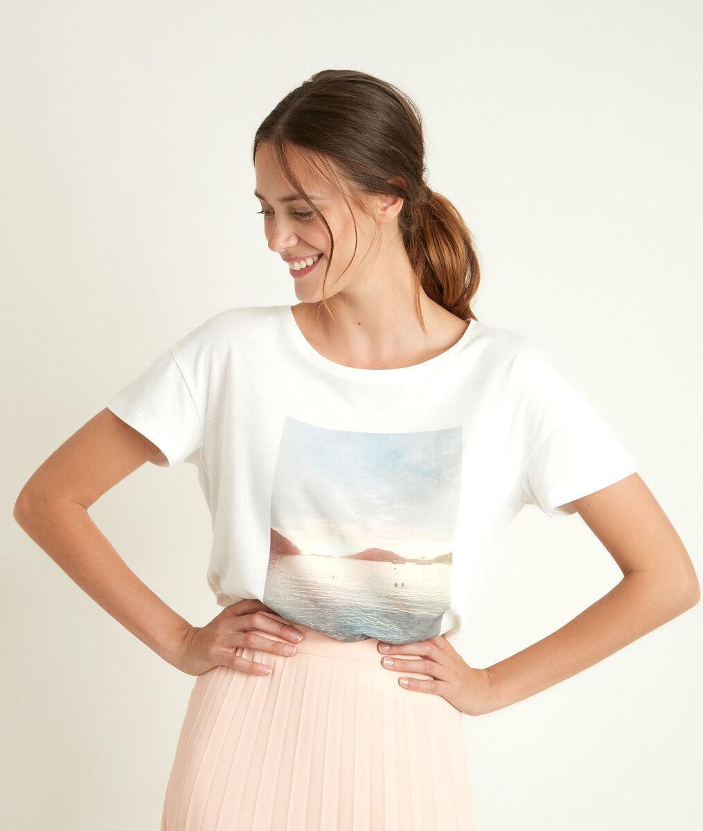 Dune printed T-shirt | 1-2-3 Dune printed T-shirt PhotoZ | 1-2-3