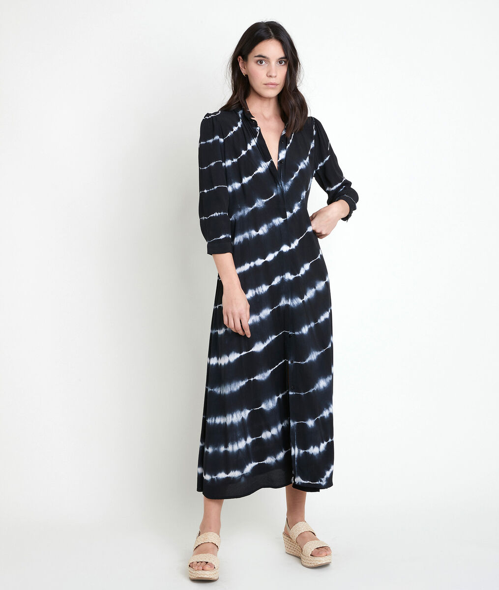 Laurice printed long shirt dress | 1-2-3 Laurice printed long shirt dress PhotoZ | 1-2-3
