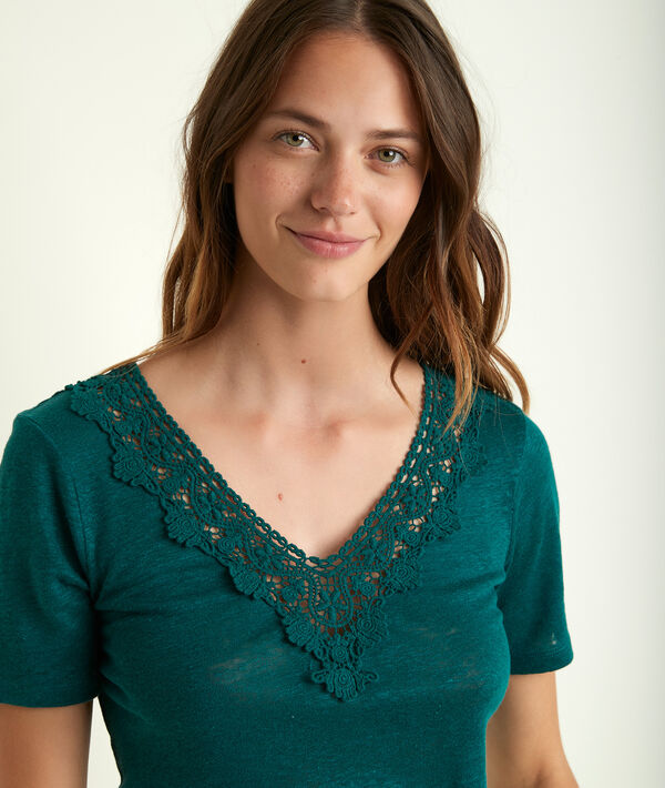 Roxane cypress linen top | 1-2-3 Roxane cypress linen top PhotoZ | 1-2-3