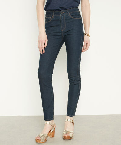 Paola raw-cotton slim-fit jeans  PhotoZ | 1-2-3