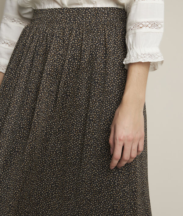 Belle long animal print skirt | 1-2-3 Belle long animal print skirt PhotoZ | 1-2-3