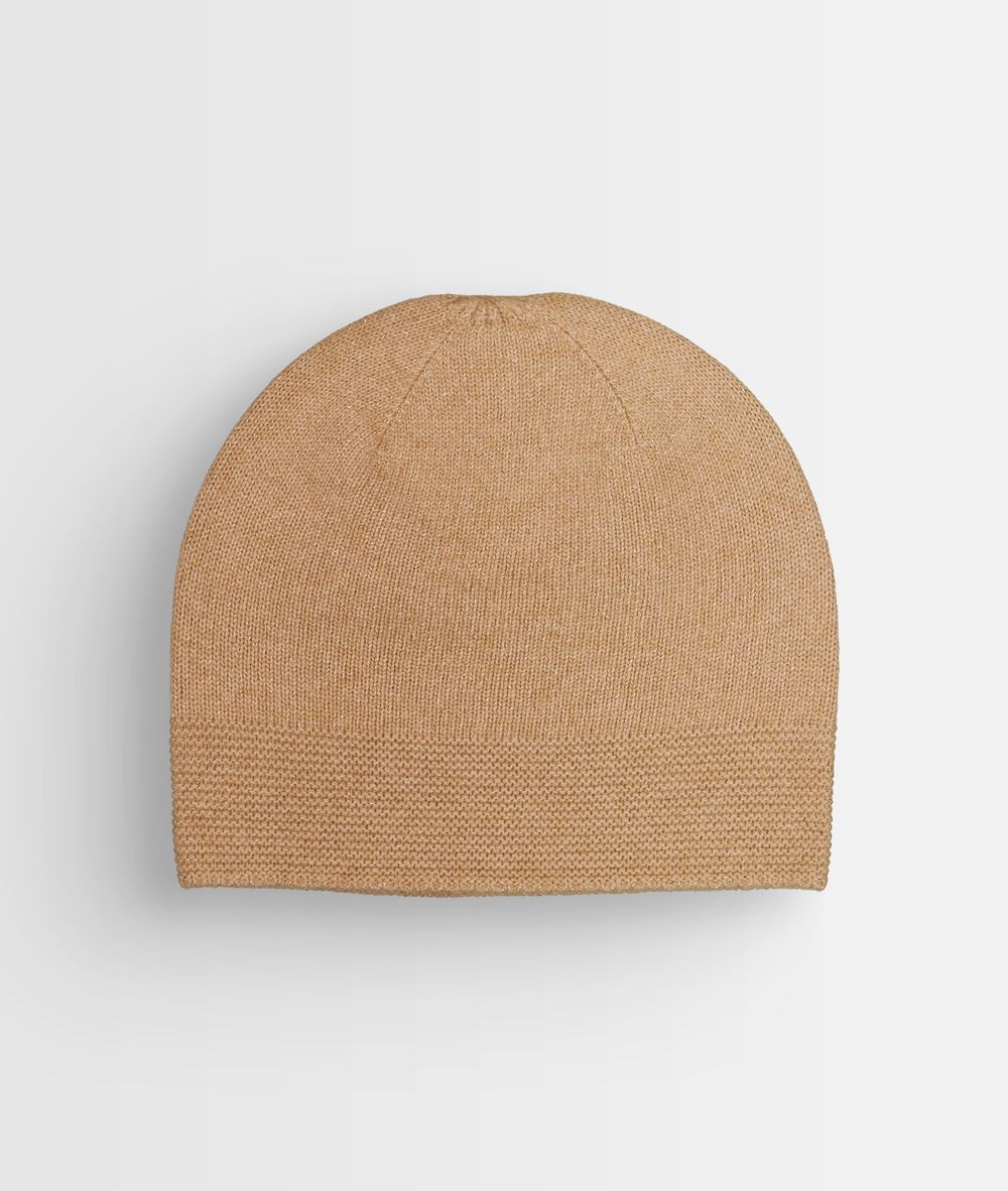 Urbain camel cashmere beanie camel clair.