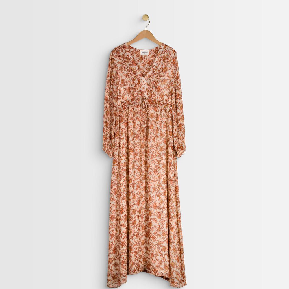 Nao printed maxi dress cannelle.