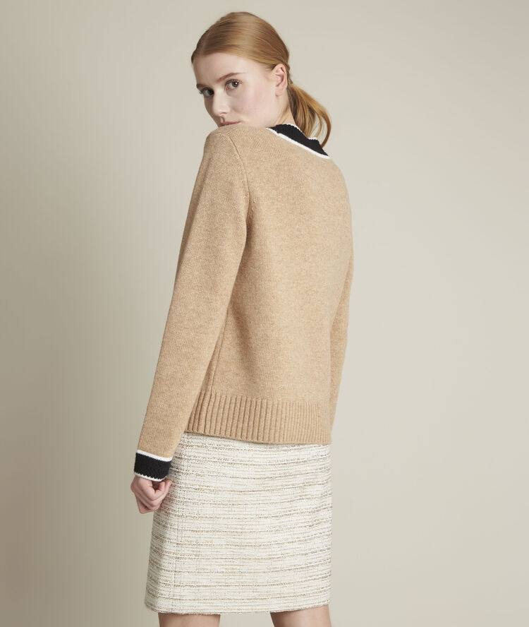 Fontainebleau beige cardigan greige.
