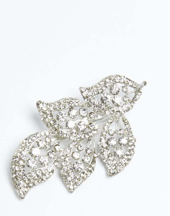 Xelia silver plated leaf brooch | 1-2-3 Xelia silver plated leaf brooch PhotoZ | 1-2-3