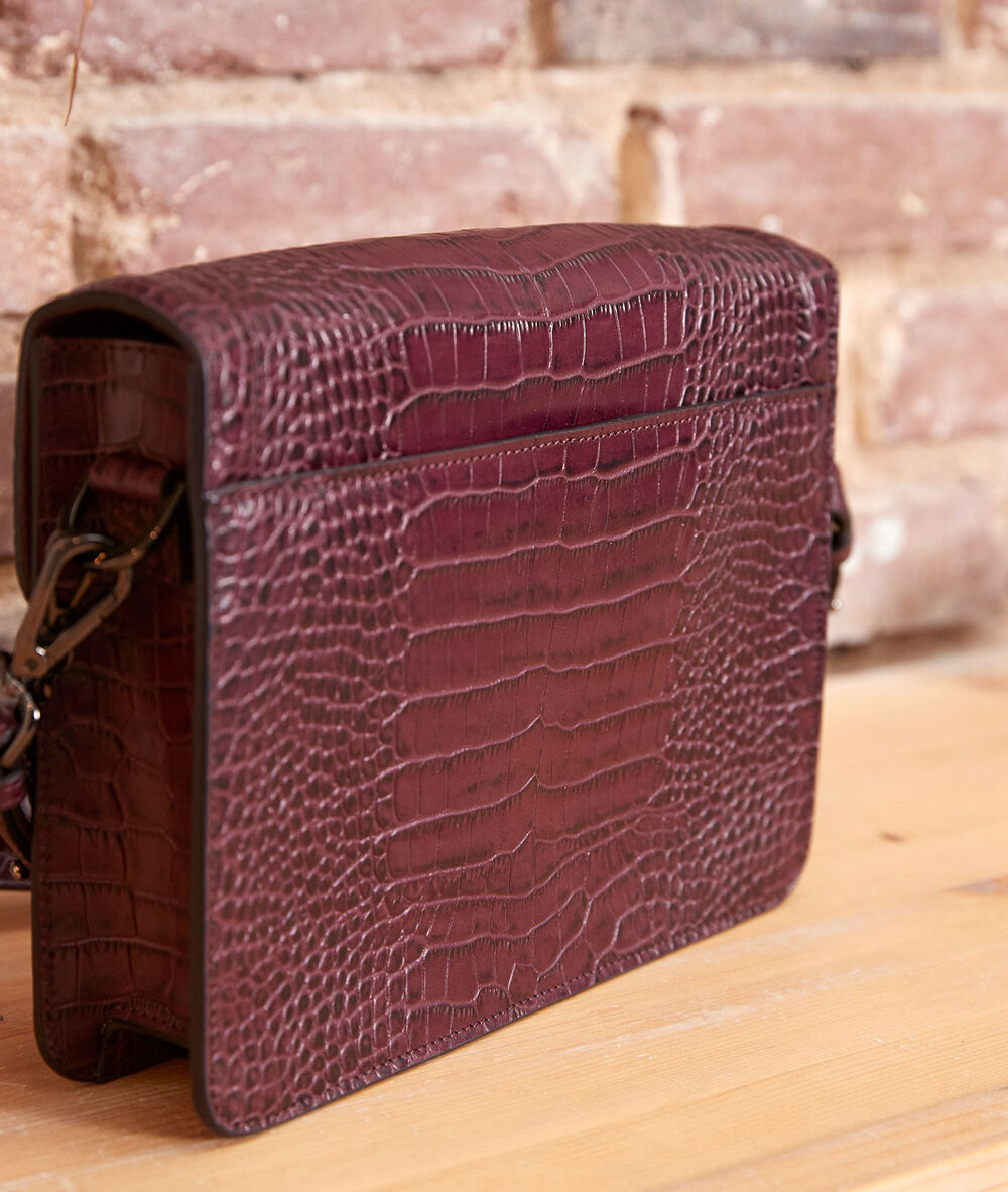The 123 - iconic garnet-coloured bag grenat.