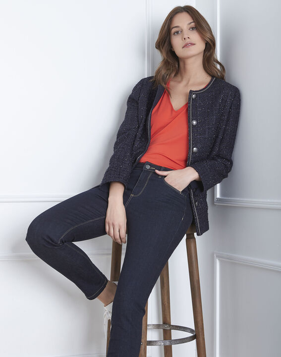 Farley red floral print jacket | 1-2-3 Farley red floral print jacket PhotoZ | 1-2-3