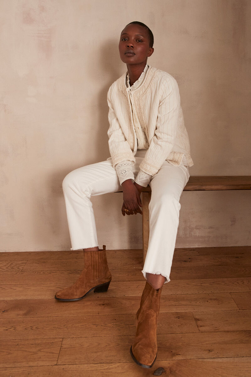 Patience raw cut straight-leg jeans | 1-2-3 Patience raw cut straight-leg jeans PhotoZ | 1-2-3