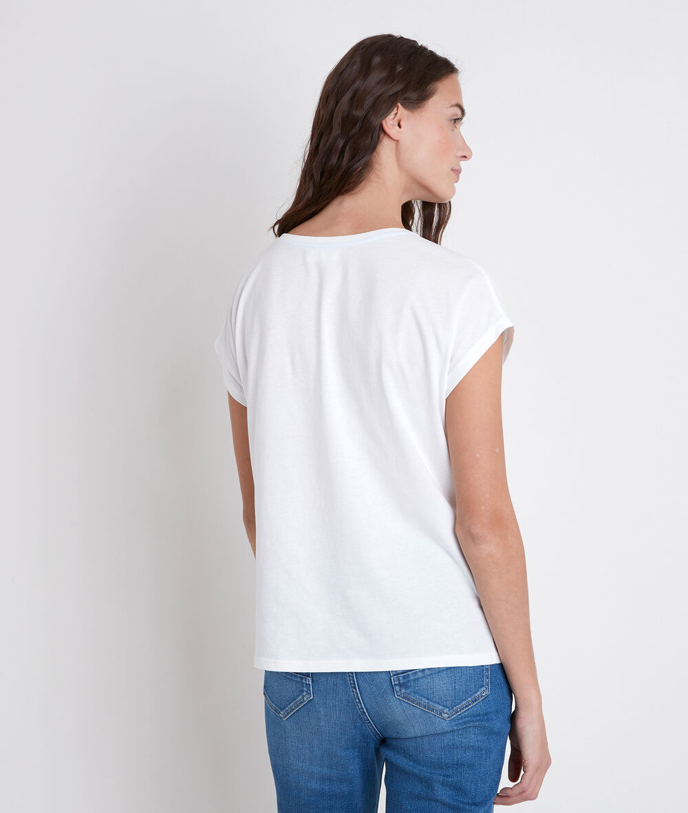 Innocent screen-print t-shirt ecru.