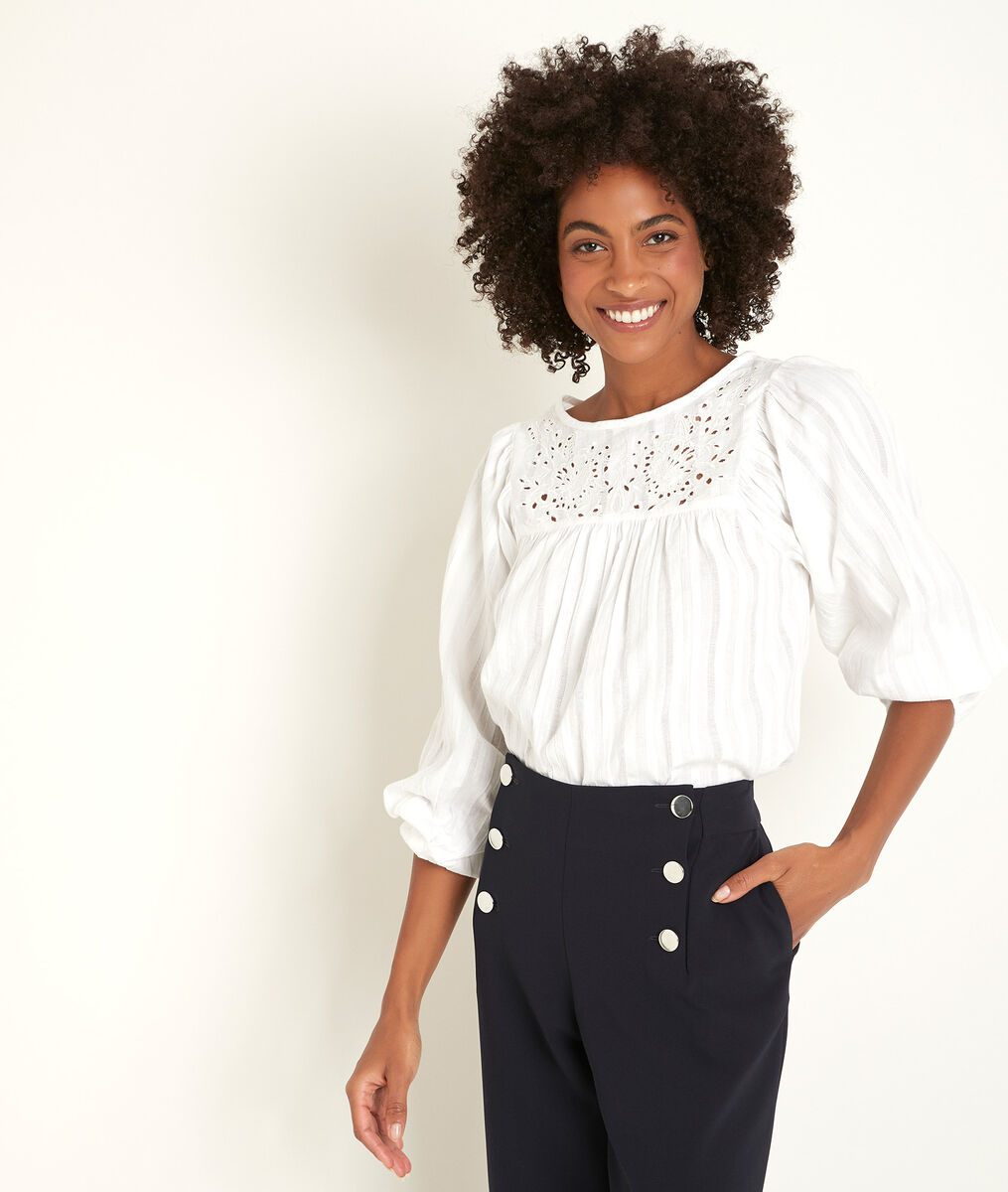 Jania embroidered blouse | 1-2-3 Jania embroidered blouse PhotoZ | 1-2-3