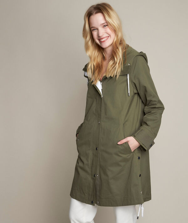Fadela khaki parka | 1-2-3 Fadela khaki parka PhotoZ | 1-2-3