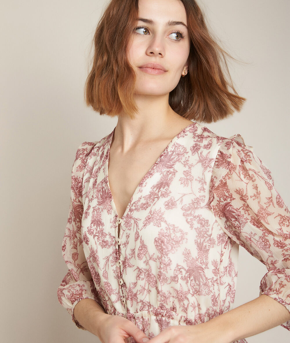 Claire printed maxi dress lucerne.