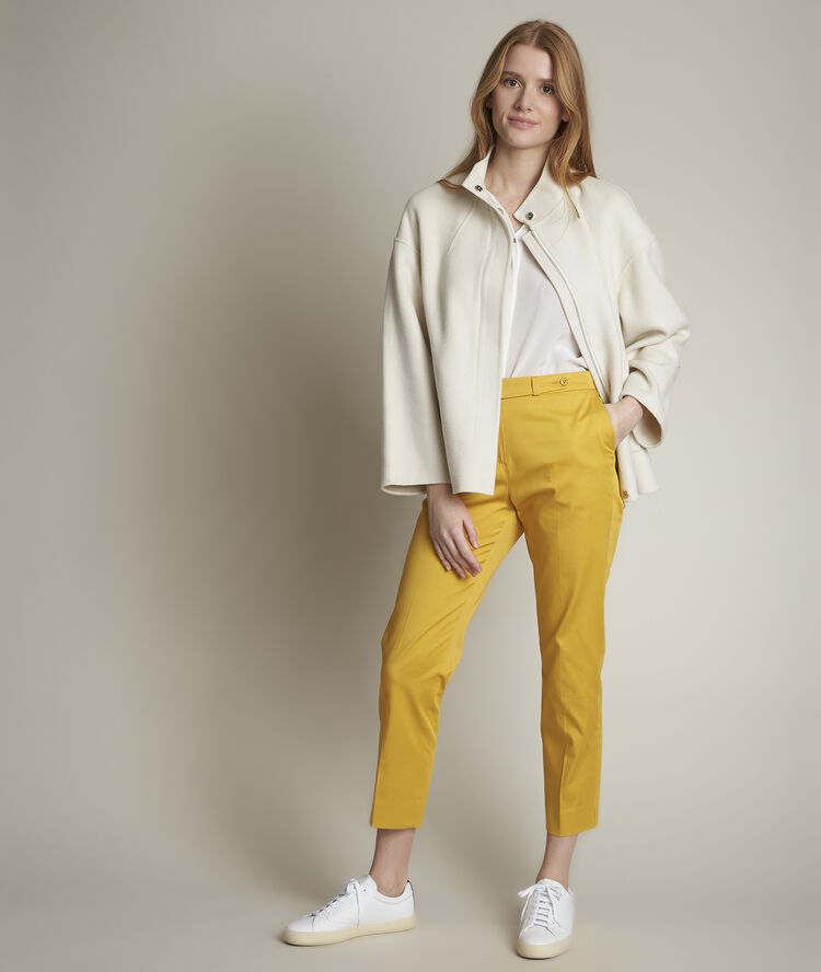 Rubis yellow cigarette trousers honey.